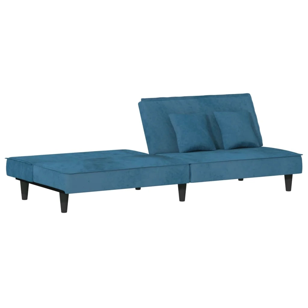 Divano letto in velluto blu 02_0021006