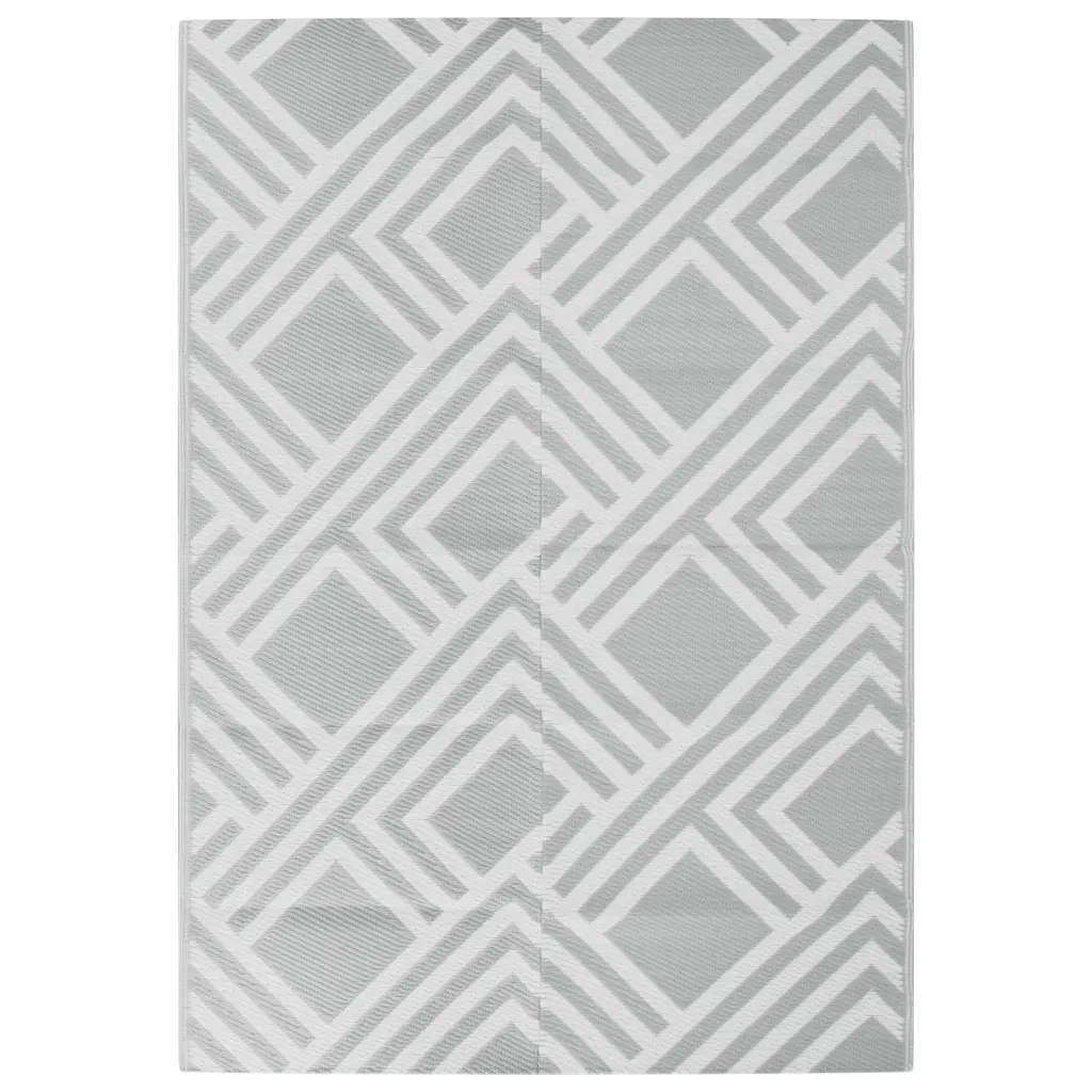 Tappeto da Esterni ARAKIL Grigio 160x230 cm in PP CFW6798429