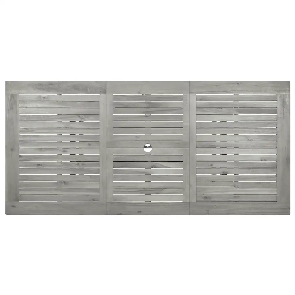 Tavolo da Pranzo per Esterni (120-170)x80x75 cm Massello Acacia cod mxl 34480