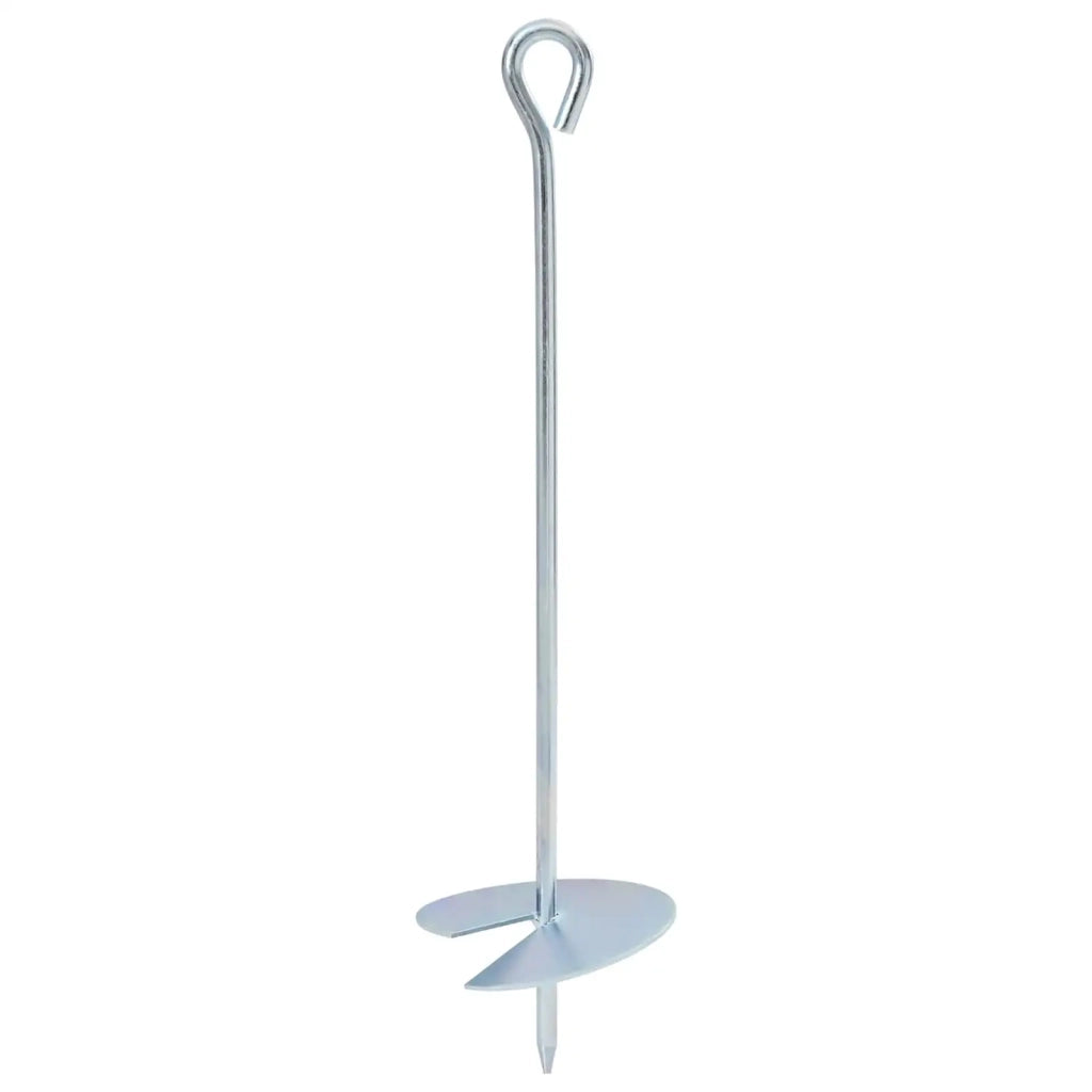 Ancora per Terra 4 pcs Argento Ø10 x 40 cm Metallo Galvanizzato 42052421