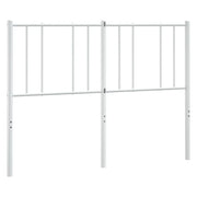 Testiera | Testata di Ricambio in Metallo Bianco 120 cm