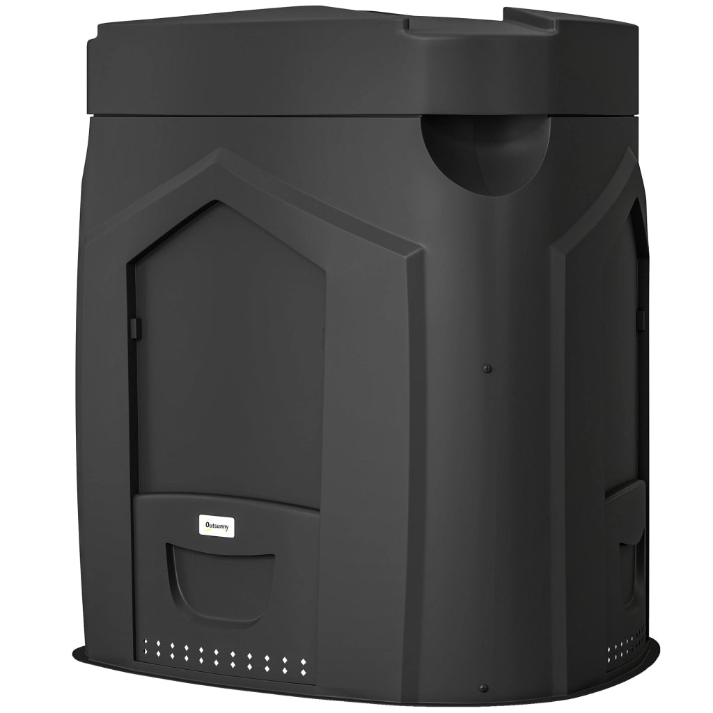 Compostiera Giardino 240L ¨C zephmum ¨C Nero