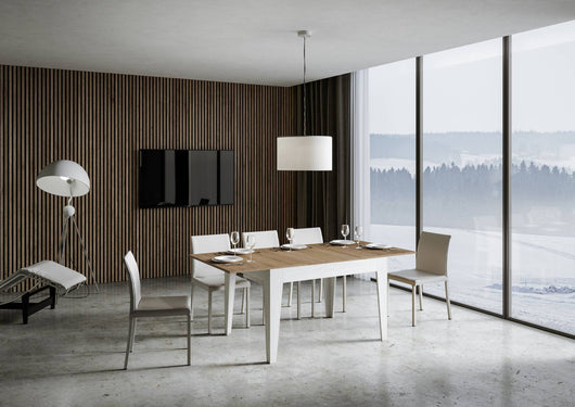 Tavolo Allungabile 120-180x90x77 cm Cico Mix Quercia