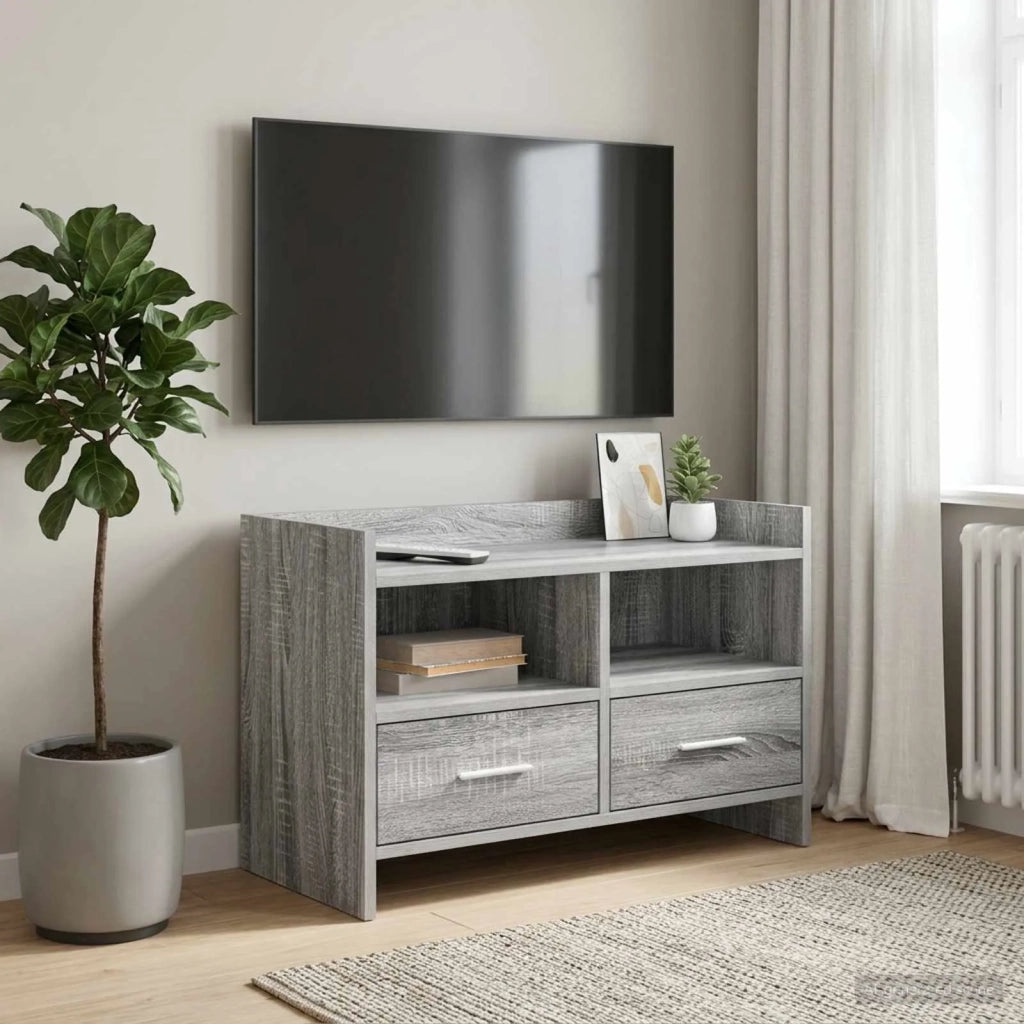 Mobile TV 71,5 x 33 x 47 cm Sonoma grigio Legno ingegnerizzato 8011152