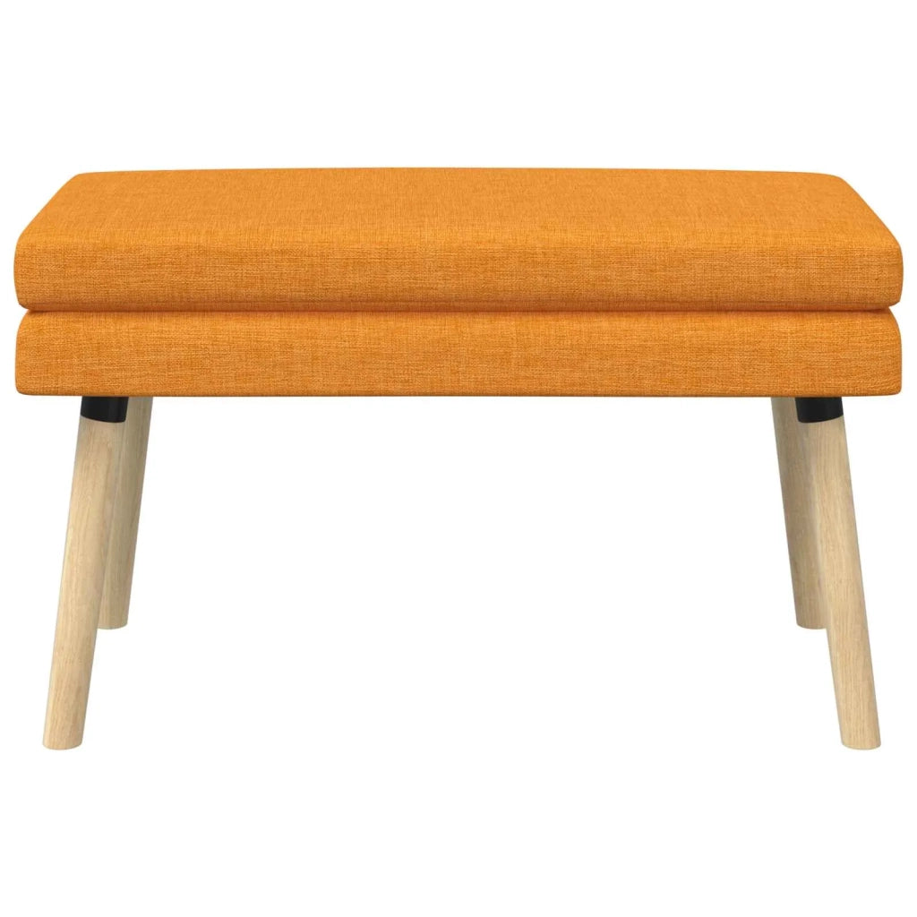 Panchina a doppio strato Giallo Scuro 80 x 40 x 47 cm Tessuto 42038440