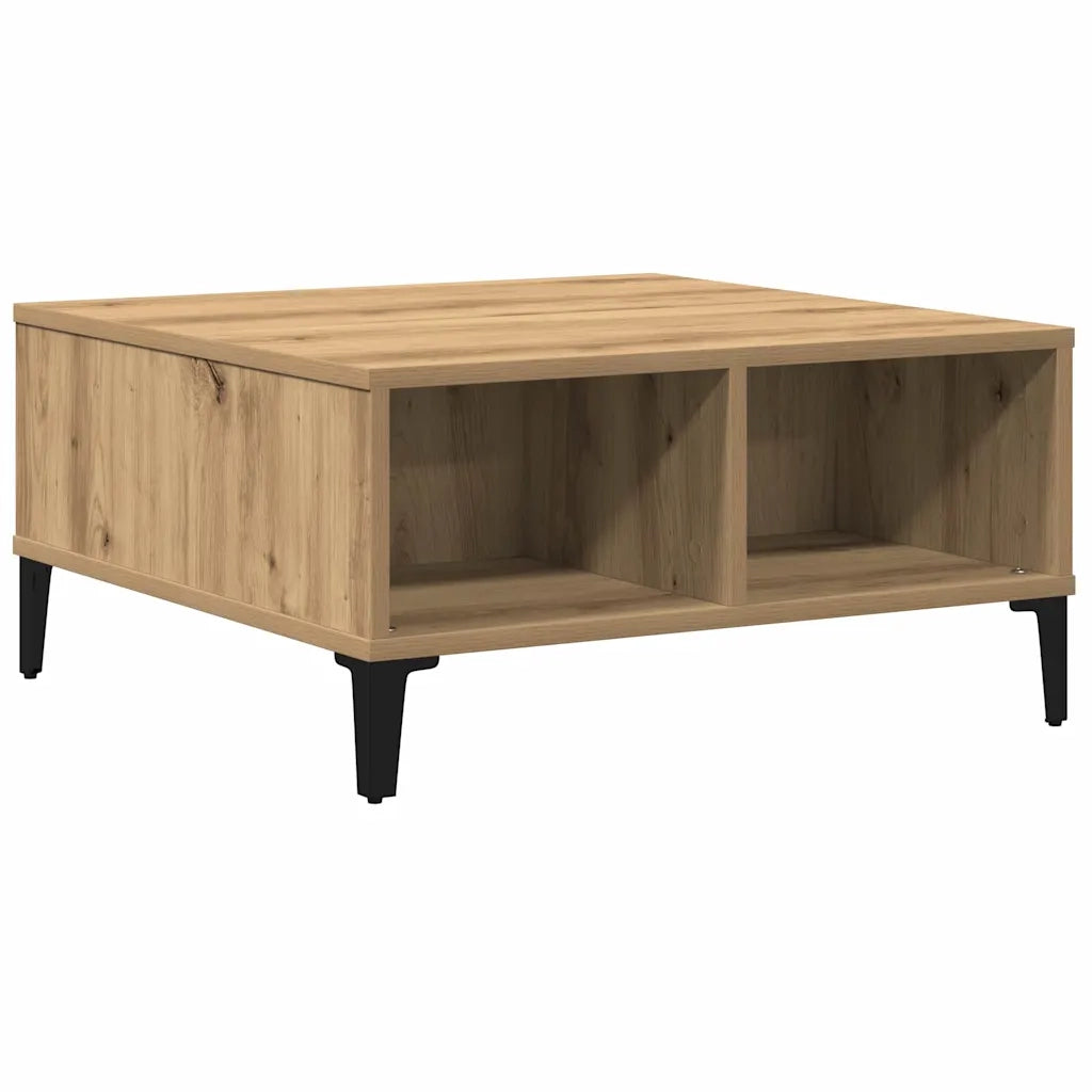 Tavolino da salotto Rovere artigianale 60 x 60 x 30 cm 862588