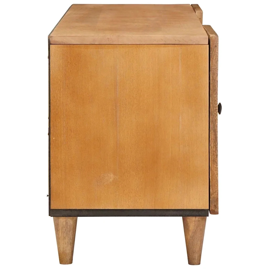 vidaXL Mobile TV con lo scaffale Marrone chiaro 105 x 33 x 46 cm