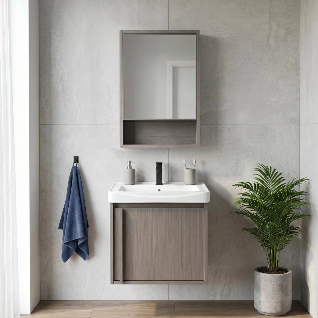 Set Di Mobili Da Bagno Con Lavabo Gama T25023 Kjm 50cm