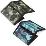 Portafoglio da Camuffamento per Ragazzi con Chiusura a Zip