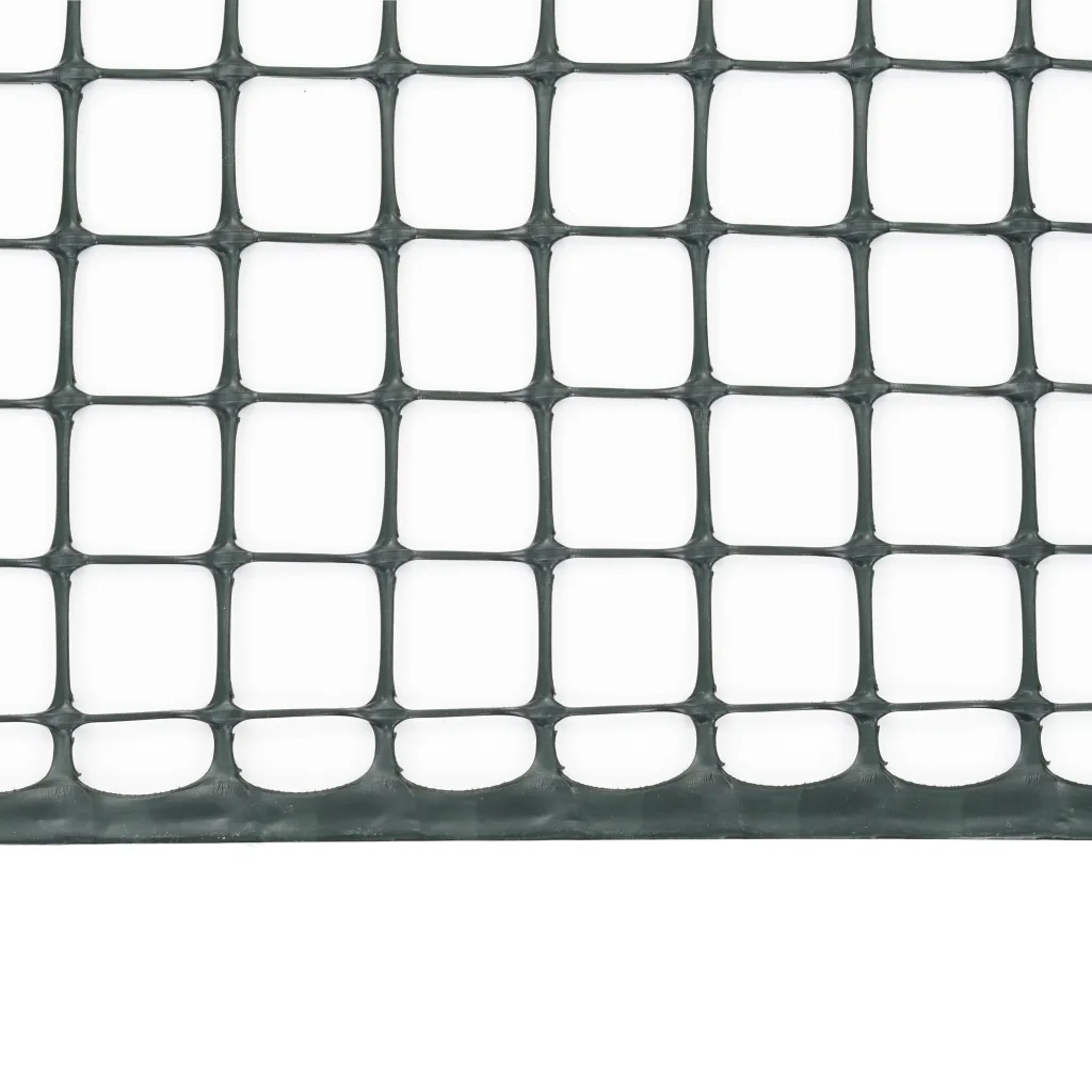 Rete per Recinzione da Giardino in HDPE 1x1,2 m Verde