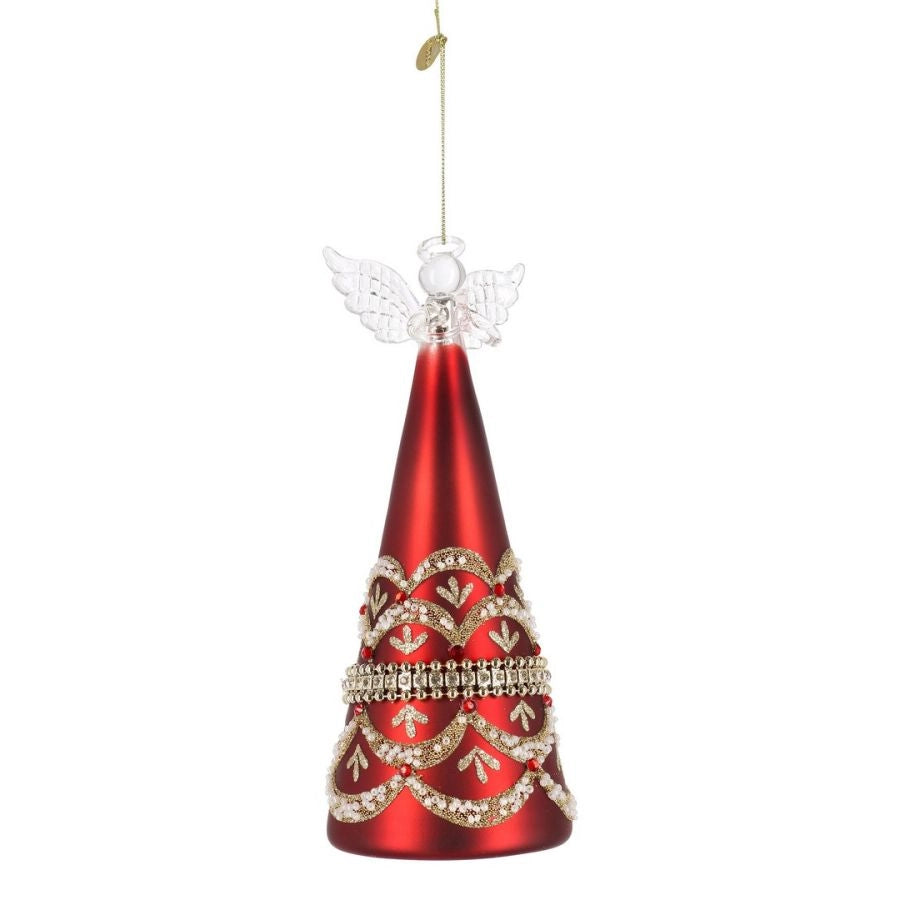 ANGELO DA APPENDERE ROSSO VETRO BIZZOTTO BELOVED D8,2X21H