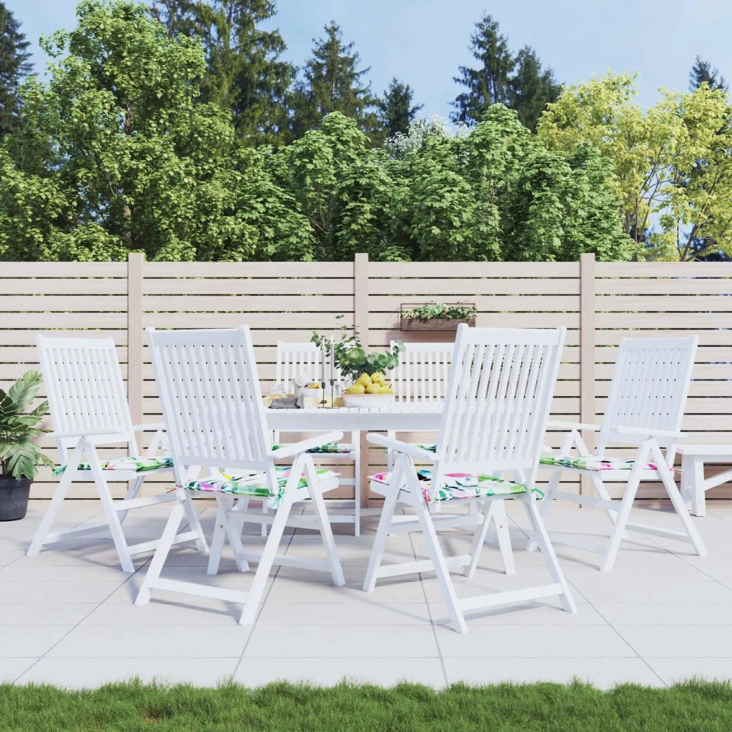 Cuscini per sedie 6 pz | Cuscini per sedie Multicolore 50 x 50 x 4 cm