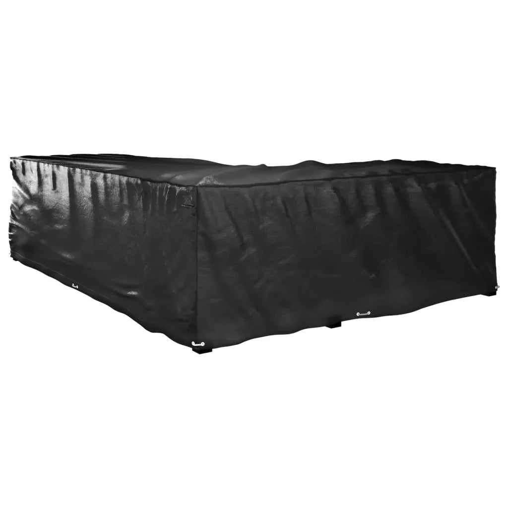 Coperture Mobili da Giardino | Telone per mobili da esterni a L 2 pz 16 Occhielli 210x260x80cm