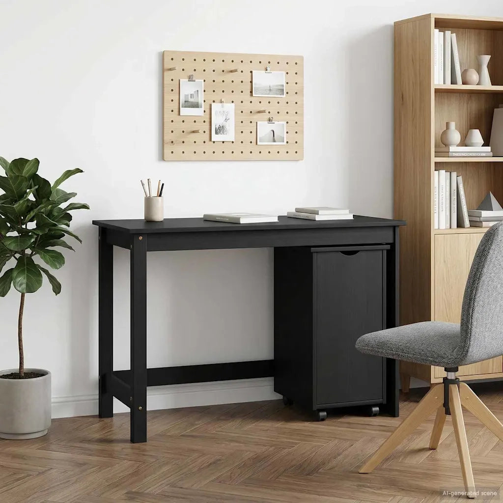 Set di Scrivania e Armadietto 2 pz Grigio 3438782