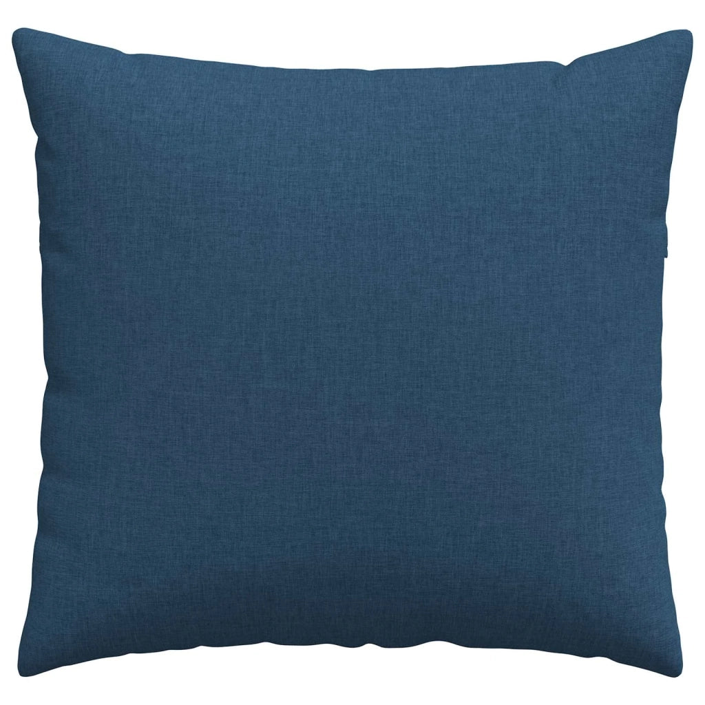 Cuscini da Divano 2 pz | Cuscini per sedie Blu 45 x 45 cm Tessuto