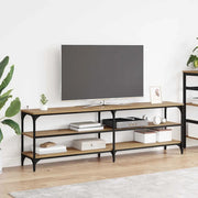 Mobile TV-Credenza per TV-Console TV Rovere artigianale 160 x 30 x 50 cm