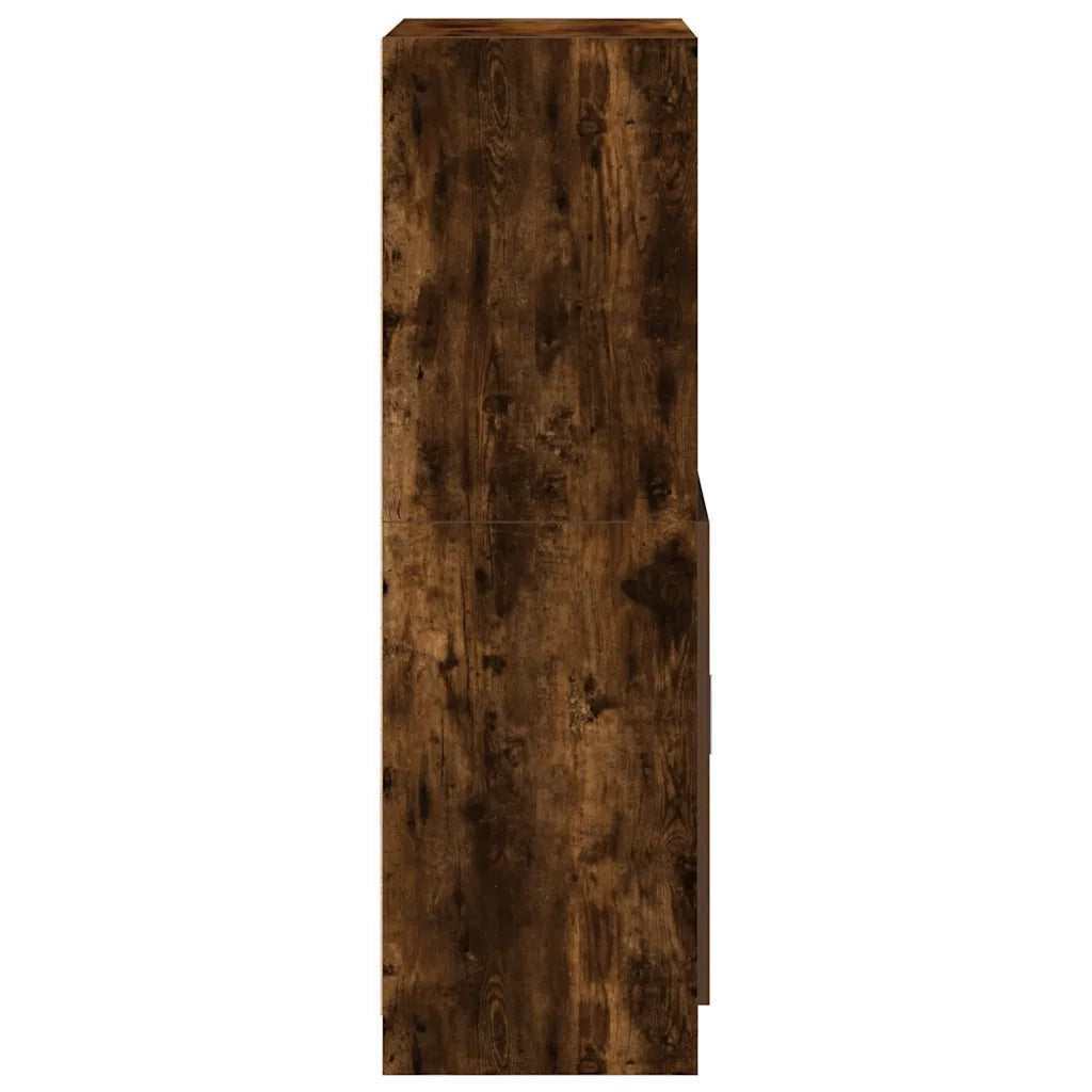 Armadietto Cucina Rovere Fumo 57x41,5x131,5 cm in Truciolato 860125