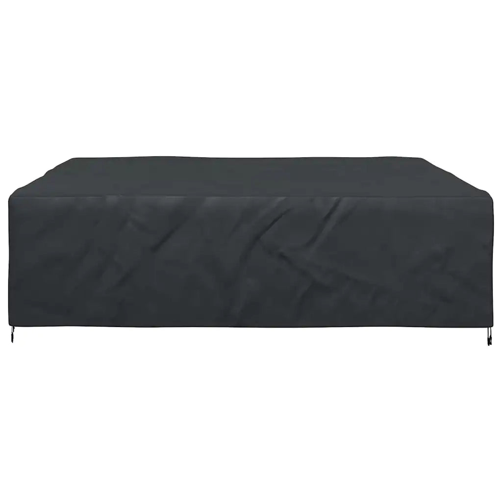 vidaXL Copertura per mobili da esterno Nero 260 x 260 x 70 cm 420D