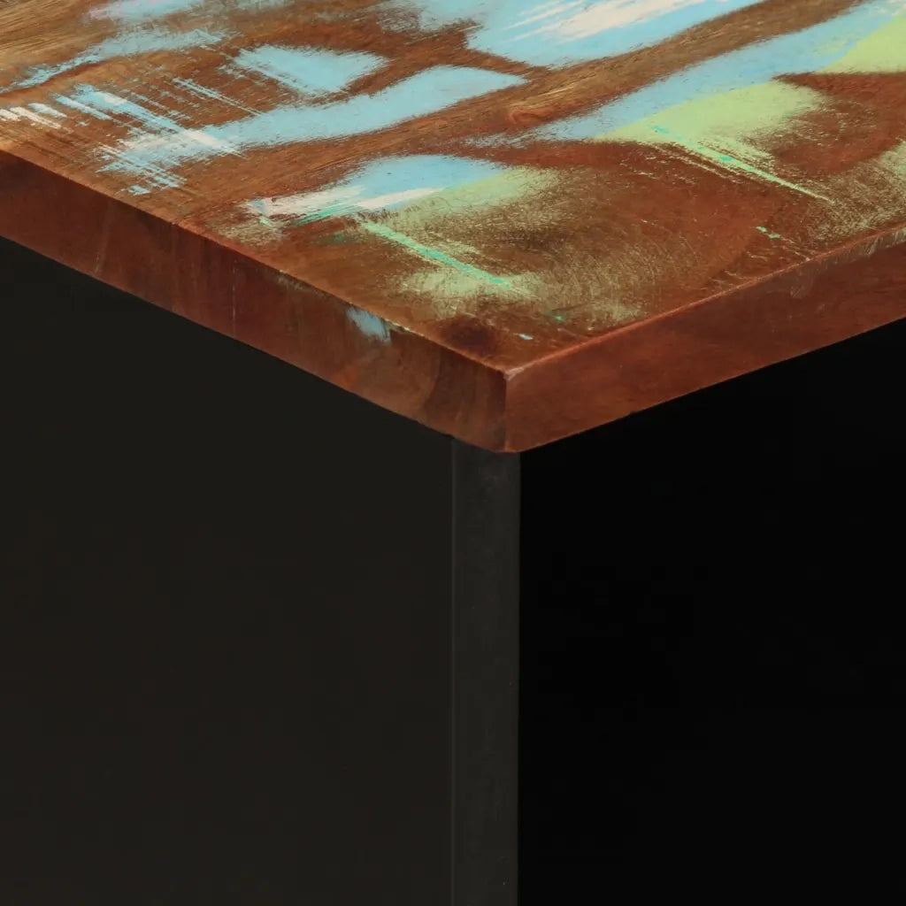 Mobile Porta TV 80x34x46 cm in Legno Massello di Acacia