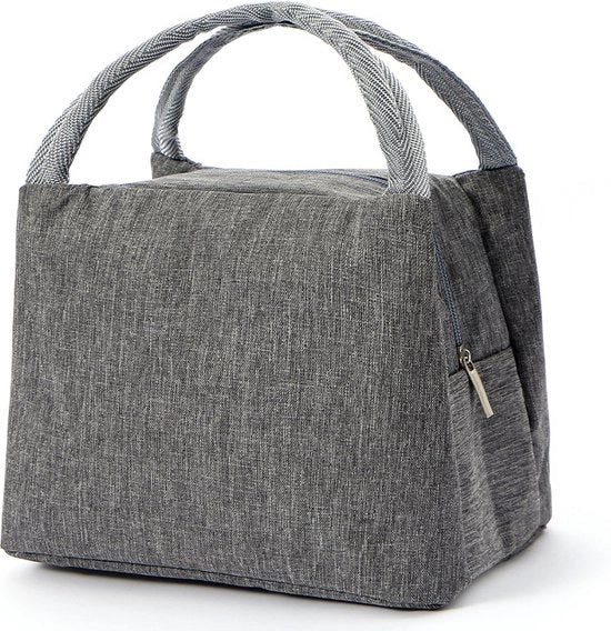 Borsa Isolante per Cibo - Borsa Per Picnic - Tienente Caldo e Freddo - Borse Isolanti per Cibo - 22,5 x 18 x 16 cm - 6,5 Litri - Borsa Isolante per Cibo - Borsa Per Picnic - Maniglione Cinturino - per Lavoro, Outdoor, Scuola, Viaggio