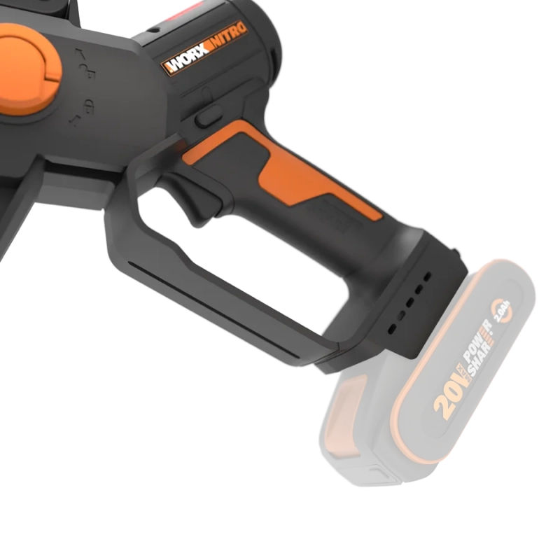 Motosega Potatore a Batteria WG325E.9 20V Brushless Solo Corpo Barra 12 cm - Worx Nitro