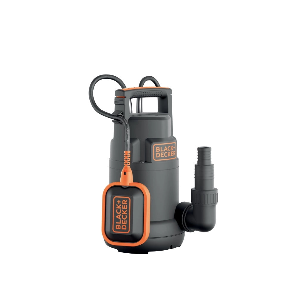 Pompa Immersione per Acque Chiare BLACK+DECKER BXUP250PCE  (250 W, Portata  max. 6000 l/h, Prevalenza massima 6 m)