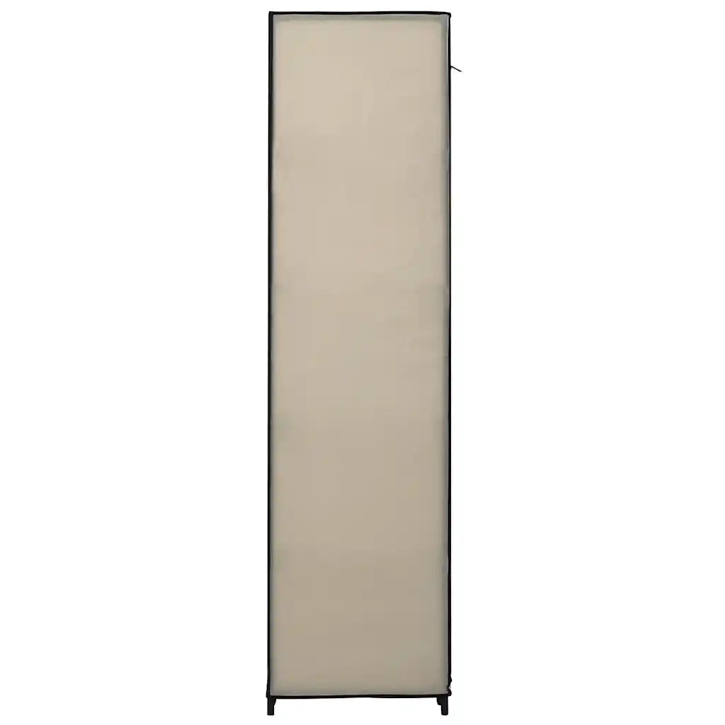 Armadio Pieghevole Crema 110x45x175 cm in Tessuto CFW5093833