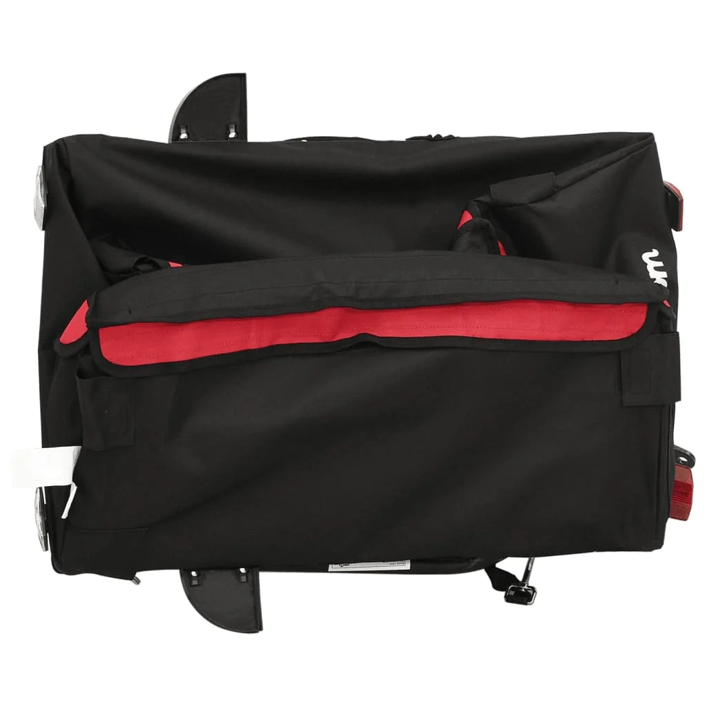 Rimorchio per trasporto biciclette in ferro rosso 30 kg 02_0044170