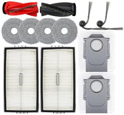 Accessori per robot aspirapolvere compatibili con Roborock P20 Ultra G30U/G20S Ultra/Saros 10R - 12 pezzi