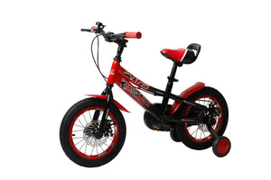 Bicicletta per Bambini 14" Freni a Disco Magik-Bike Racer Rosso