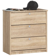 Scarpiera AKORD MINI Sonoma Quercia 60 cm 3 ante 60x31x62 cm