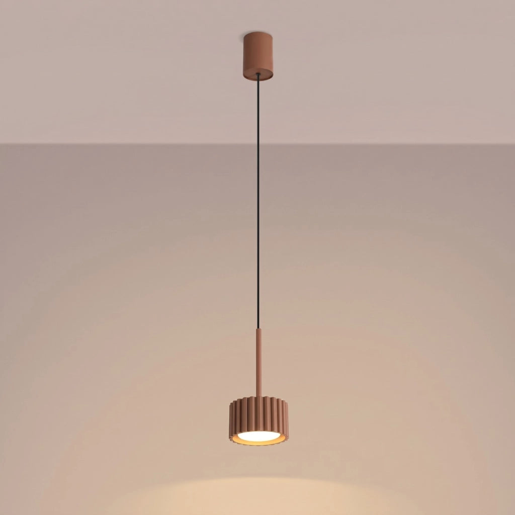 Lampada a sospensione AURA 1 moka Gx53
