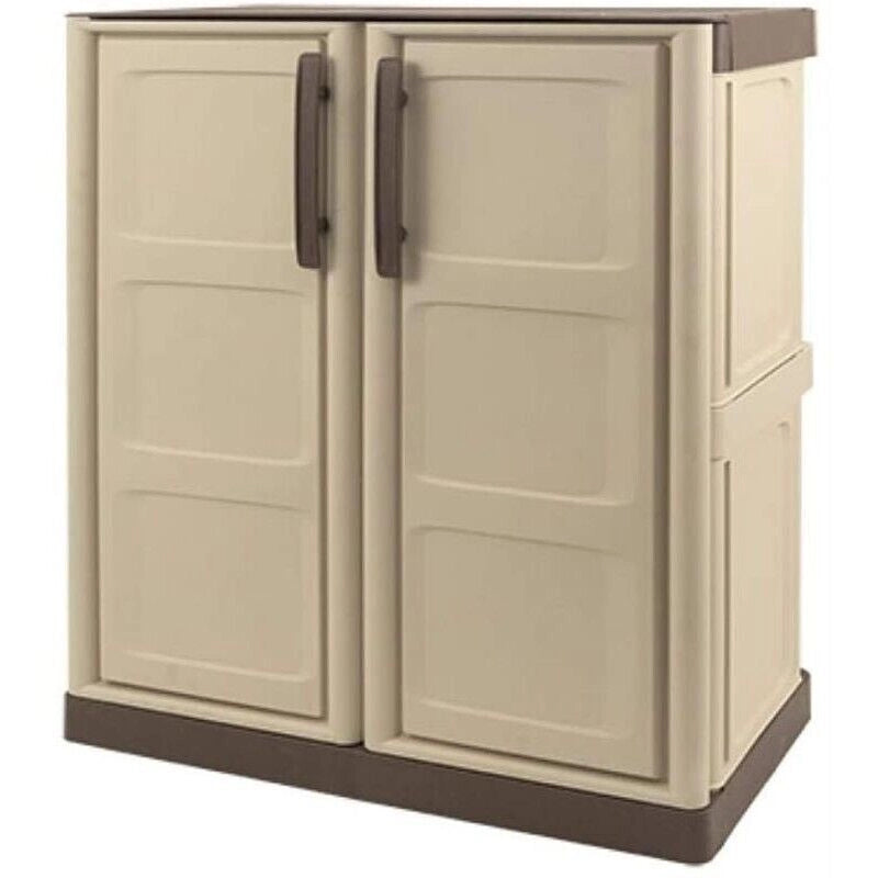 MOBILE ARMADIETTO STEEL BASSO 2 RIPIANI 70 X 39 X 85 CM
