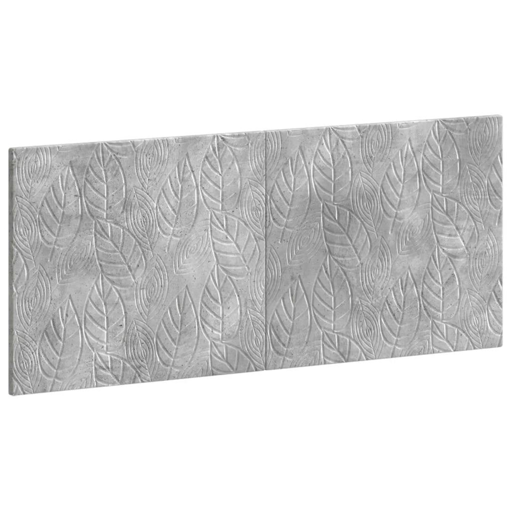 Testiera da Muro DELFT Grigio Cemento Legno ingegnerizzato 897188