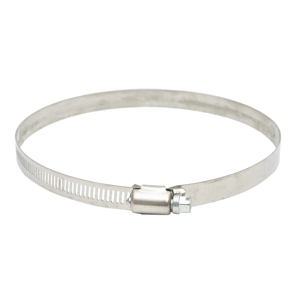 Collare per tubo in acciaio inox regolabile, 130-152 mm