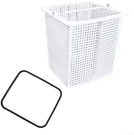 Skimmer per Piscina - Mandetto per Pompa Super - Kit di Copertura - Raccoglitore Foglie/Rifiuti - Funzionalità Aggiornata - Mandetto per Filtri