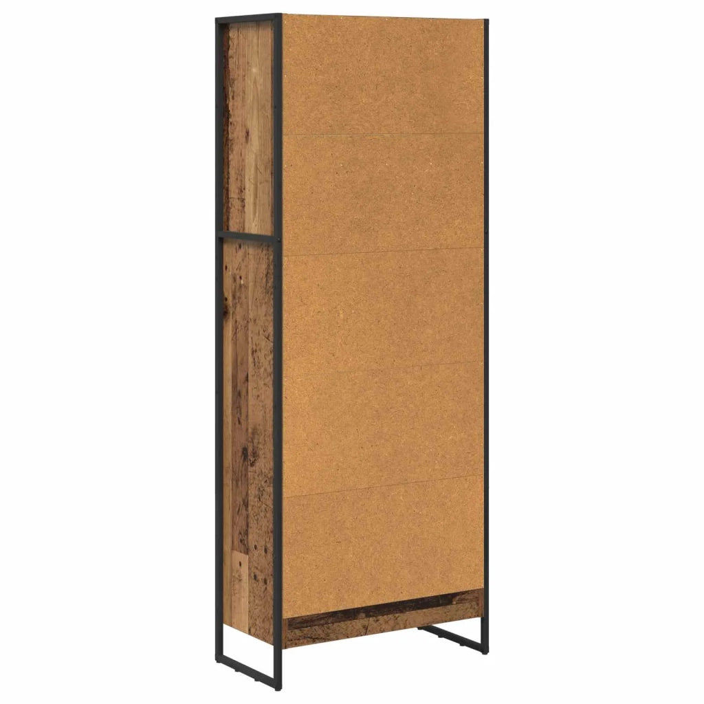 Armadio per Libri Legno vecchio 60 x 30 x 155 cm 886400