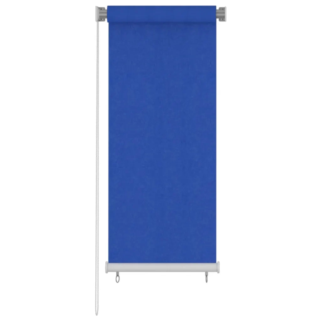 Tenda a Rullo per Esterni 60x140 cm Blu HDPE 312835