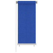 Tenda a Rullo per Esterni 60x140 cm Blu HDPE 312835