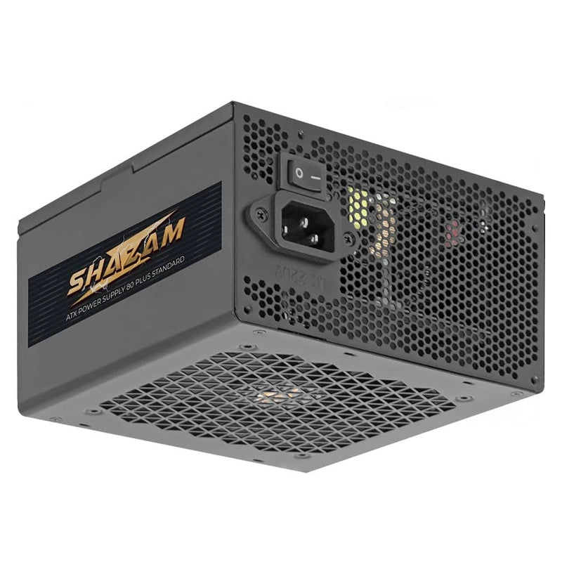 NOUA SHAZAM 500W - ALIMENTATORE DESKTOP PC 500W - 80 PLUS WHITE - VENTOLA 120MM