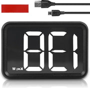 Display di Testa HUD Contachilometri Digitale Velocità GPS Chip Beidou per Motocicletta, Furgone e Auto