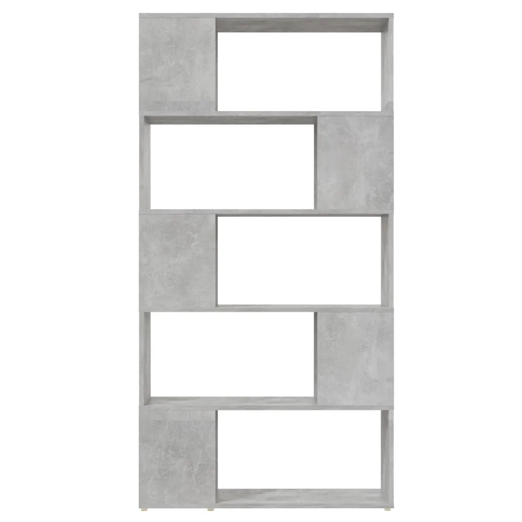 Libreria/Divisorio Grigio Cemento 80x24x155 cm in Truciolato 809147