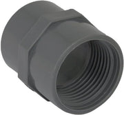 Adattatore femmina in PVC, 32mm, grigio, connettore a filo - Connettore acqua impermeabile