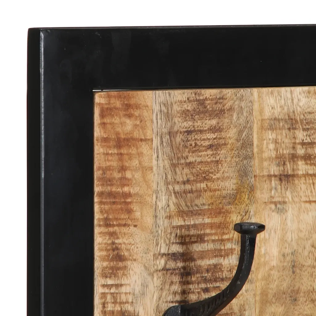 Appendiabiti 40x2x80 cm in Legno Massello Grezzo di Mango CFW7348309