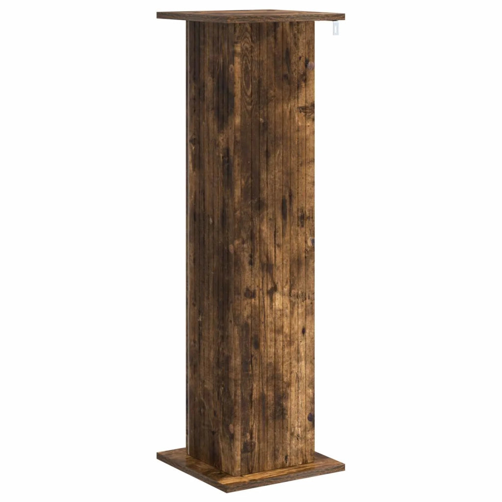 Supporto per piante Rovere Fumo 30,5 x 30 x 100,5 cm