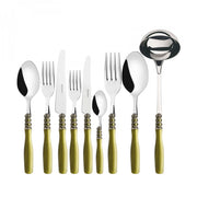 ARIANNA Ghiera Argento Anticato, Posate Set 75 Pz, Scatola