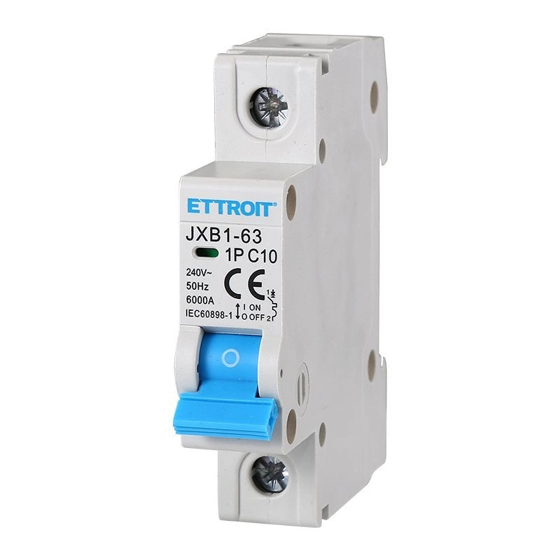 Interruttore Magnetotermico Automatico 1P 10A 6000A 220V Salvavita Stotz Occupa 1 Modulo DIN