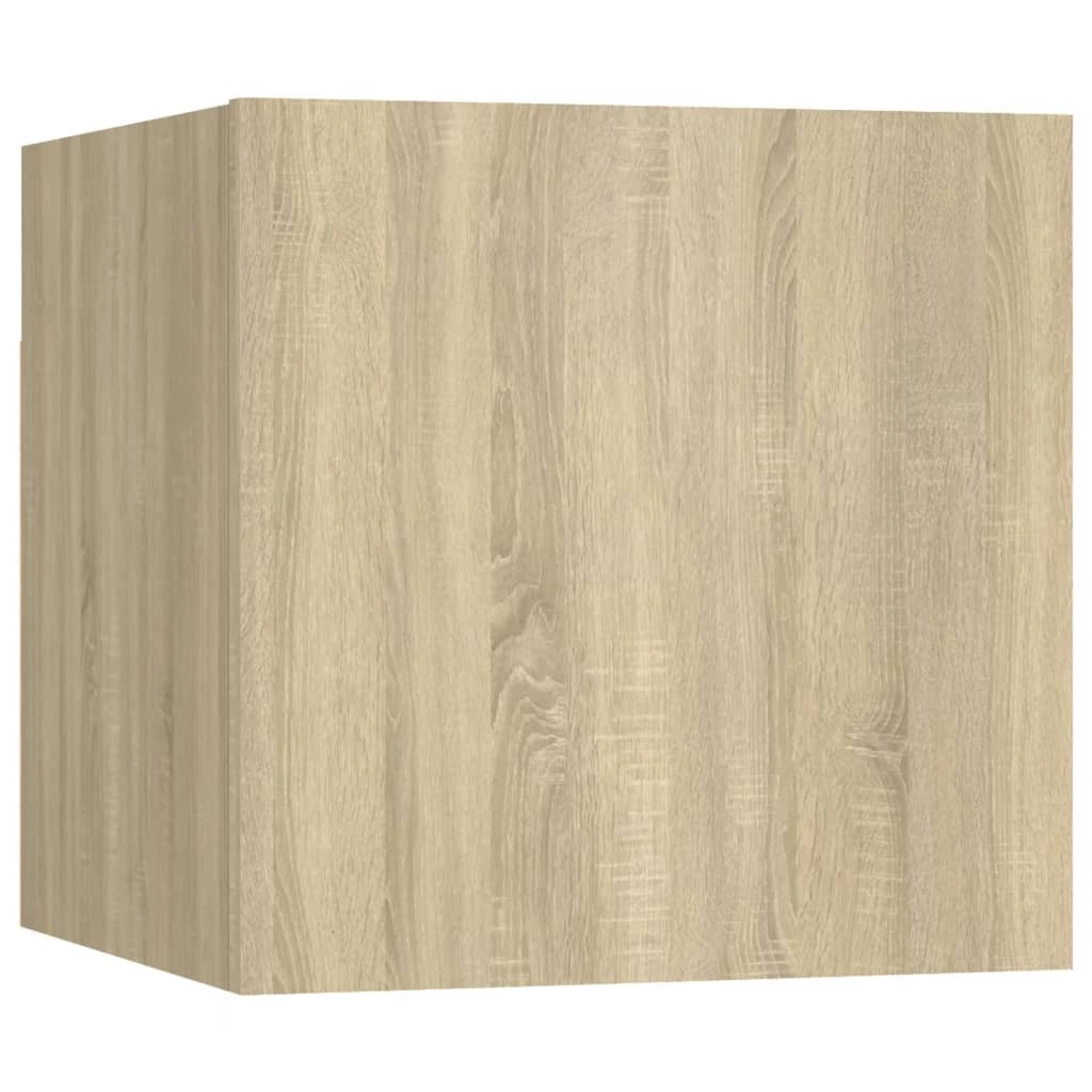 Set di mobili mobile credenza TV televisione soggiorno camera da letto soggiorno 8 pezzi rovere Sonoma multistrato marrone 02_0025311