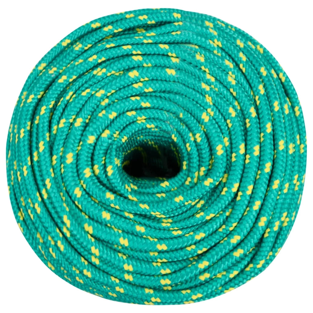 Corda multiuso 10 mm 25 m Verde PP 645 kg Carico massimo 3472866