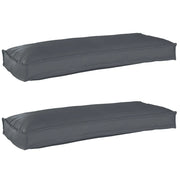 Set di Cuscini per Pallet 2 pcs Antracite 100 x 40 x 8 cm 42001688